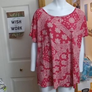 Bandana print tee shirt